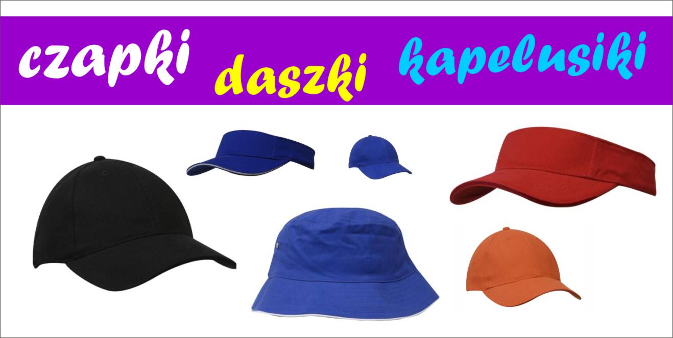 Czapki reklamowe znakowane logo