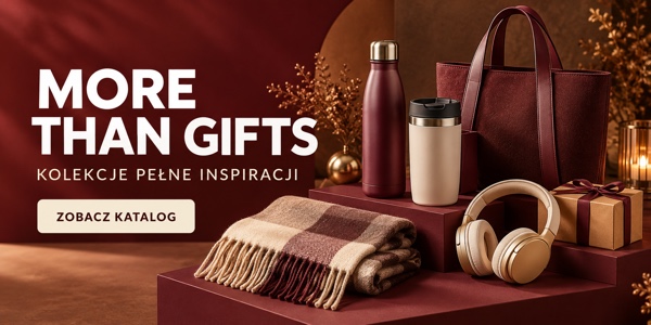 Katalog More Than Gifts z kolekcjami upominków reklamowych