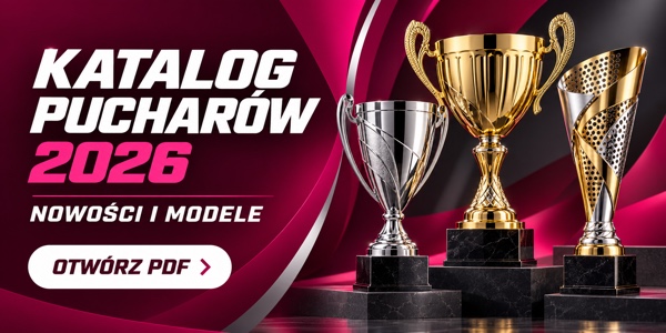 Katalog pucharów, medali i trofeów — nowości 2026