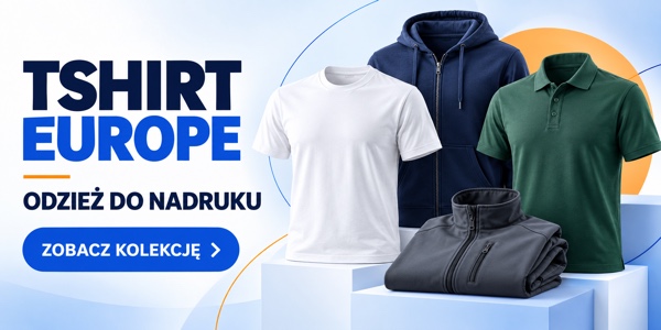 Katalog TshirtEurope z odzieżą do nadruku